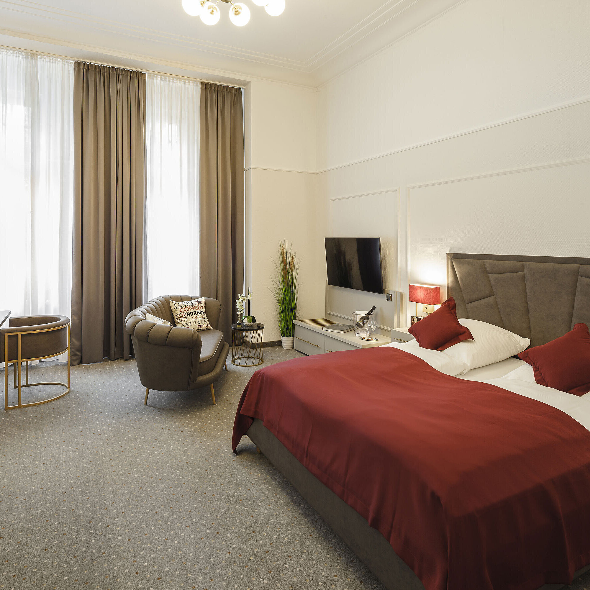 Comfort Doppelzimmer Comfort Doppelzimmer | Star-Apart Hansa Hotel Wiesbaden