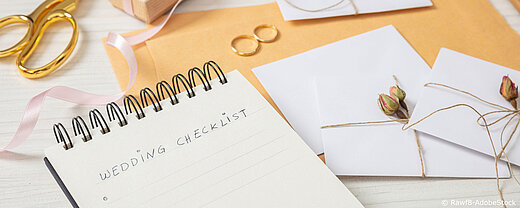 Eine Liste für die Hochzeitsplanung anlegen hochzeitsplanung-checkliste